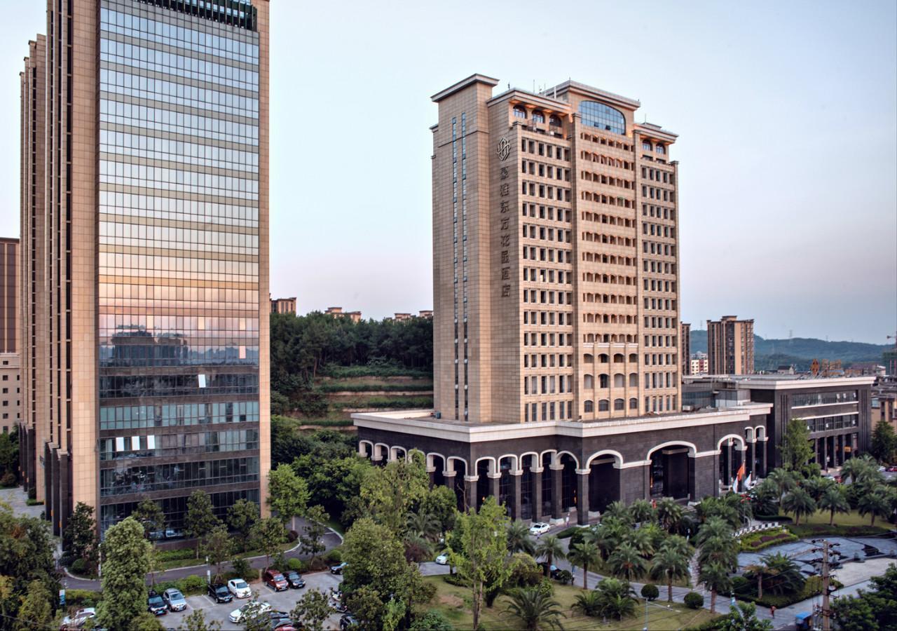 Minyoun Nanchong Oriental Garden Hotel Exterior photo